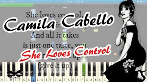 Camila Cabello - She Loves Control [Piano Tutorial | Sheets | MIDI] Synthesia