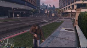 ГТА 5 Майкл падения и вопли фрагменты