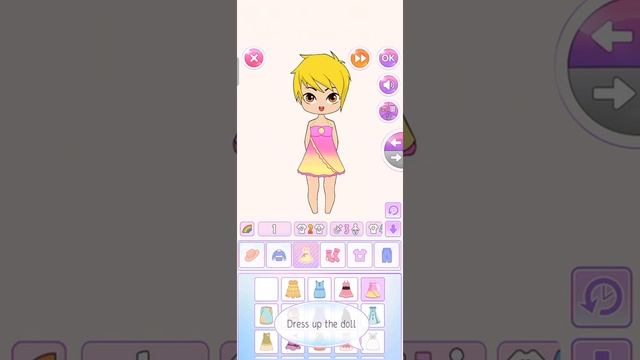 Chibi Doll - Avatar Creator game make beautiful girl EP 01