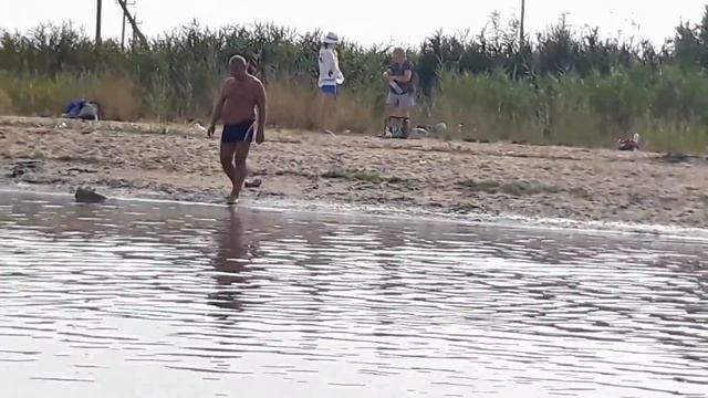 Сакское озеро.  Лечебные грязи  Часть 2