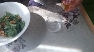 Салат с одуванчиками! С очень ароматной заправкой! Такого салата вы точно, не пробовали