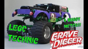 Lego technic grave digger monster truck MOC
