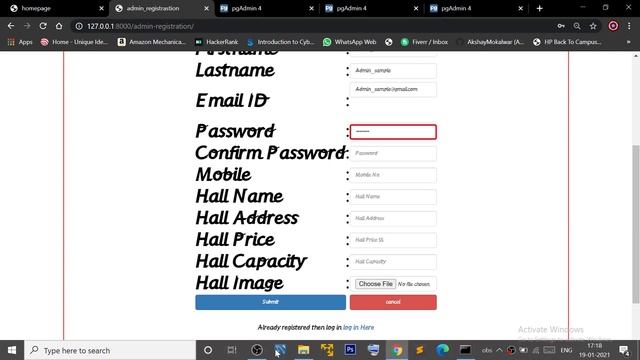 #django #python  Event Management Project Using Django and PostgreSQL #AkshayMokalwar