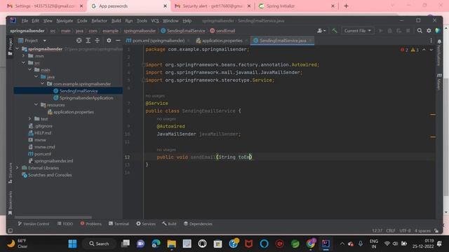 How to send an email through Spring Boot Application?#springboot смотреть онлайн