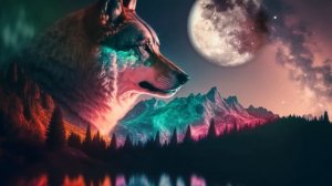 Full Wolf Moon : Shamanic Drum Journey :Tribal Ambient Meditation