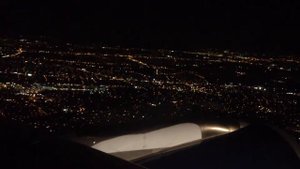 Ночной взлёт - аэропорт им. Джона Кеннеди, Нью Йорк