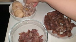 Холодец из говядины и курицы.Вкусный и нежирный.