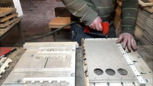 Процесс изготовления ящиков для перевозки отводков пчёл