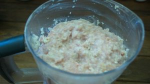 Куриные котлеты в блендере