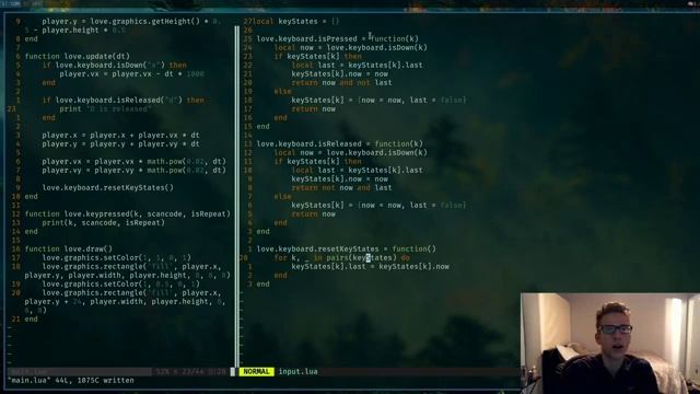 Love2D Tutorial | Keyboard / Joystick input management
