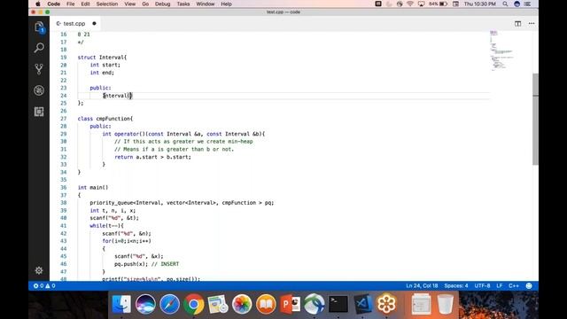 C++ Priority Queue for User Defined Data Type смотреть онлайн