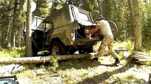 Стройка в лесу БАНЯ - КОТЕЛ, МОХ и ШТАПИК часть 3