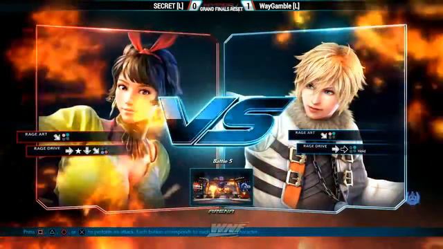 Tekken 7 Grand Final WNF EVO 2018 Edition Secret vs WayGamble смотреть онлайн