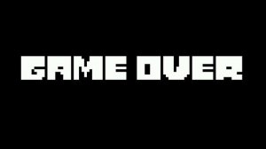 Undertale Game over Soundtrack speed X1.3
