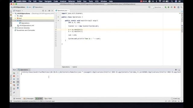 JAVA Arithmetic Operations