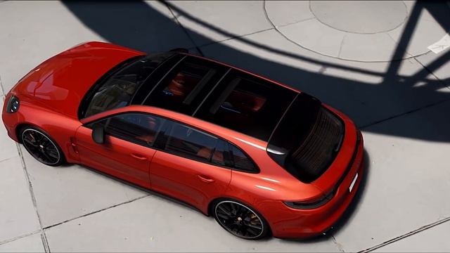 2021 Porsche Panamera Turbo S Sport Turismo | VehFuncs | Animated | GTA V | Game-Studio смотреть онлайн