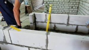 БЛОКИ В НОВОСТРОЙКЕ ЛОЖИМ САМИ...