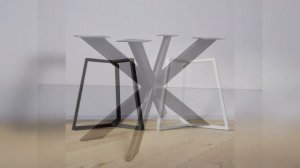 Современные металлические ножки для стола