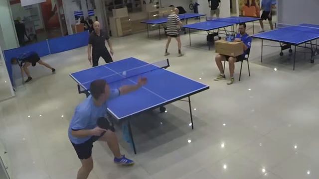 22.02.2017 Настольный теннис, Турнир в клубе Топ Спин, Колесников - Школьный смотреть онлайн