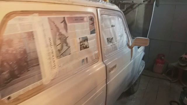 ПОКРАСКА ЭЛЕКТРОКРАСКОПУЛЬТОМ. НИВА 4Х4 В ОДИН ЦВЕТ смотреть онлайн