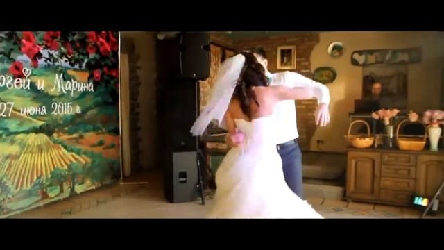 Волшебный свадебный танец Сергея и Марины Обрезка 04 смотреть онлайн