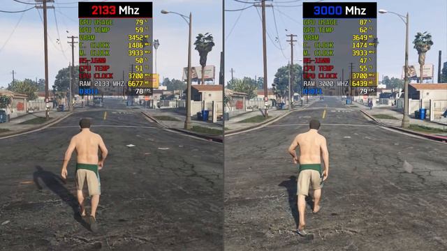 Ryzen 5 1600 - 2133 Mhz vs 3000 Mhz Test in 4 Games смотреть онлайн