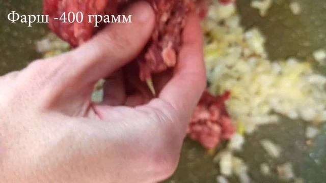 Картофель и немного мяса. Очень просто и вкусно. Быстрый рецепт! Семья его очень любит