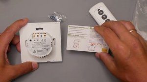 Умный сенсорный выключатель с Aliexpress! Управления с пульта и со смартфона!