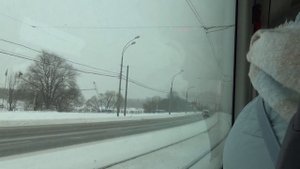 Поездка на трамвае 71-414 (Pesa Fokstrot) №3534 №10 Улица Кулакова-м.Щукинская