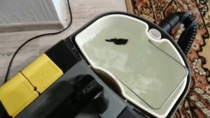 Чистка моющего пылесоса Karcher Puzzi 10/1 после его использования и сборка для хранения