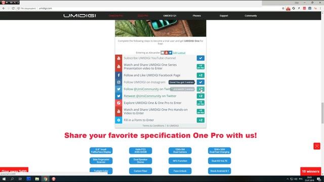 Giveaway - как победить в конкурсе, розыгрыше, giveaway, получить смартфон на халяву.