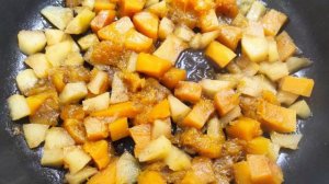 Пшенная каша с тыквой яблоком и корицей