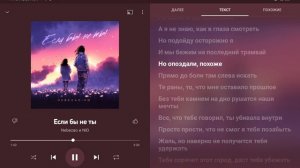 Караоке " Если бы не ты " Nebezao и NЮ