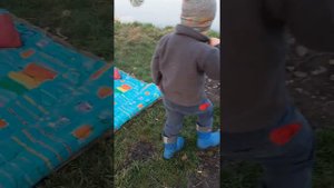 Семейная рыбалка. На рыбалку с детьми. Озеро и караси. Рыбалка на карася.