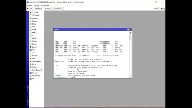 Mikrotik Router Manual Configuration without Default Configuration