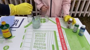 Делаем опыт!!! Впервые! Краска из пенопласта!!!