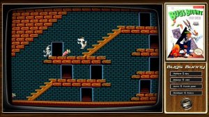 Bugs Bunny Crazy Castle- Game Play (Nes / Famicom)