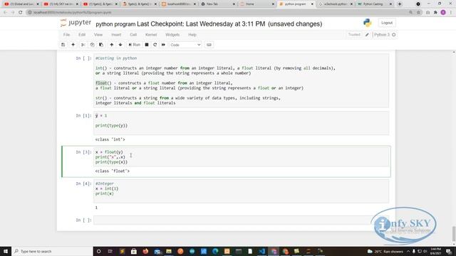 Python Type casting |Python Type Conversion and Type Casting | Type Conversion in Python #06