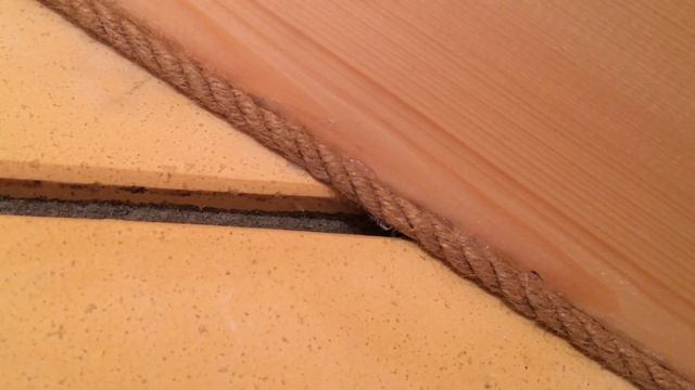 На что лучше и как монтировать пеньковую верёвку к блокхаусу и вагонке! смотреть онлайн