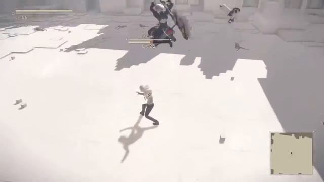 NieR Automata - Adam Boss Fight (VERY HARD) смотреть онлайн