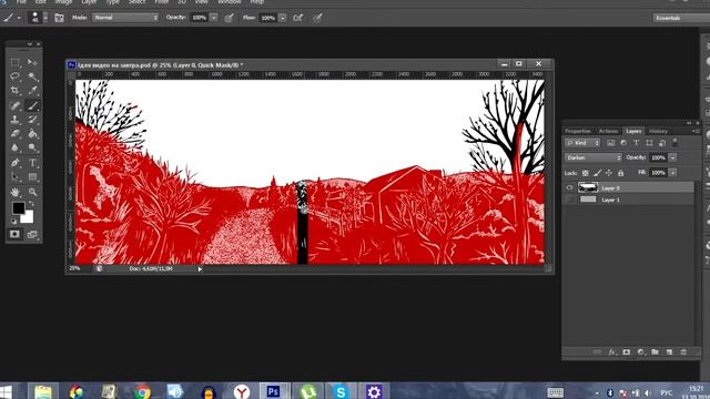 СКРИНТОН в Adobe Photoshop