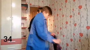 Эксперимент:100 или50 слоёв одежды.Челлендж