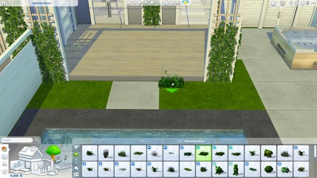Pool & Terrasse | Modern Bright Haus bauen #3 | Die Sims 4 Let's Build mit Tipps & Tricks