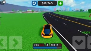 3 часть. Игра Роблокс. Гонки на новой тачке за 175 тыс. Дрифт, разгон, гонки за пределами #Роблокс