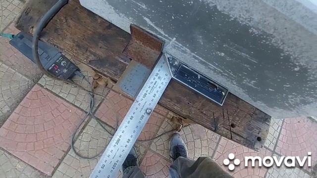 Установка бордюра для клумбы без раствора.