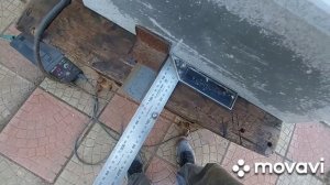 Установка бордюра для клумбы без раствора.