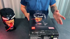 Обзор на набор голова Венома из Лего