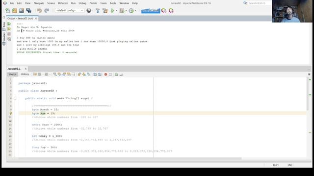 Java Variable and Data types (Java Resources 3) смотреть онлайн