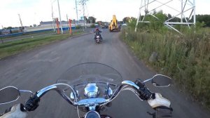 Первый выезд на Harley Davidson Heritage