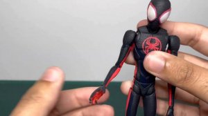 SH Figuarts Spider-Man Across The Spiderverse Miles Morales Action Figure Review